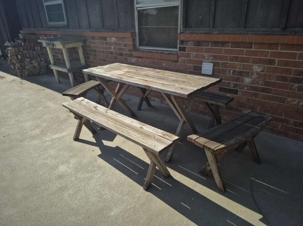 Picnic Table with Benches