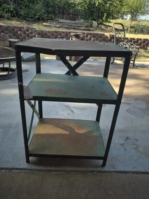 3 Tier Metal Shelf