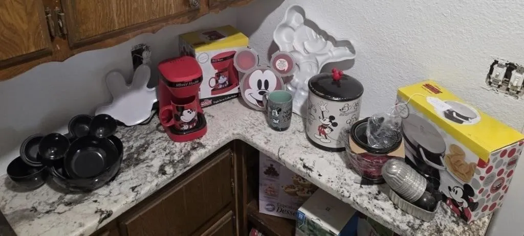Mickey Mouse Kitchenware Lot