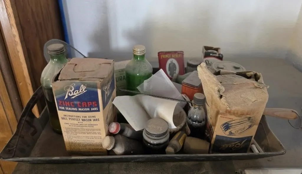 Ball Zinc Caps & Assorted Collectible Item