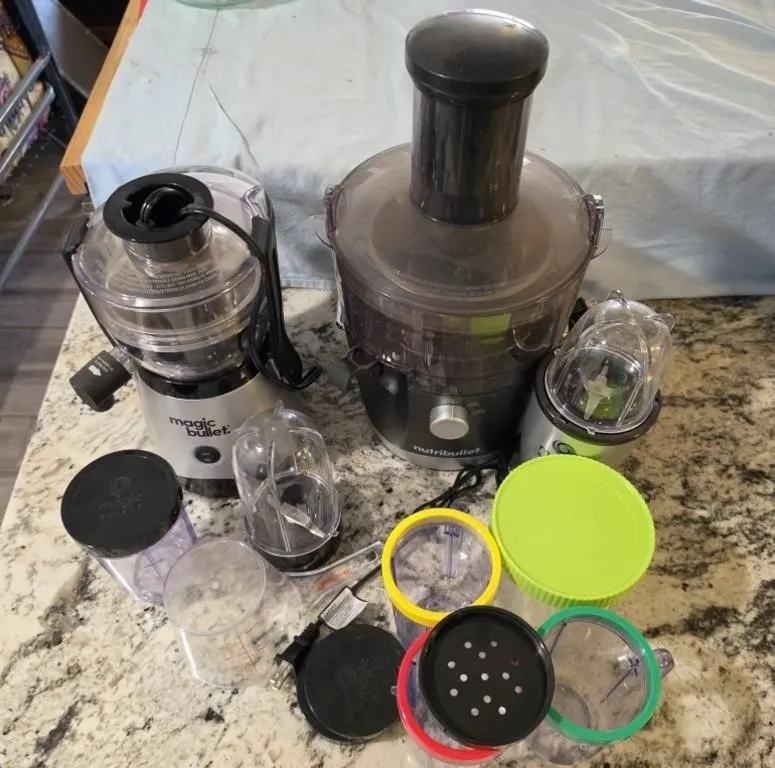 Magic Bullet & NutriBullet Juicer Food Processor