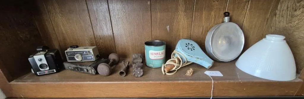 Collection: Hair Dryer, Camera, Flask, Lamp