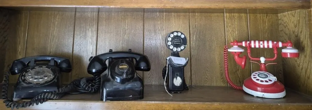 Vintage Rotary Dial Telephones