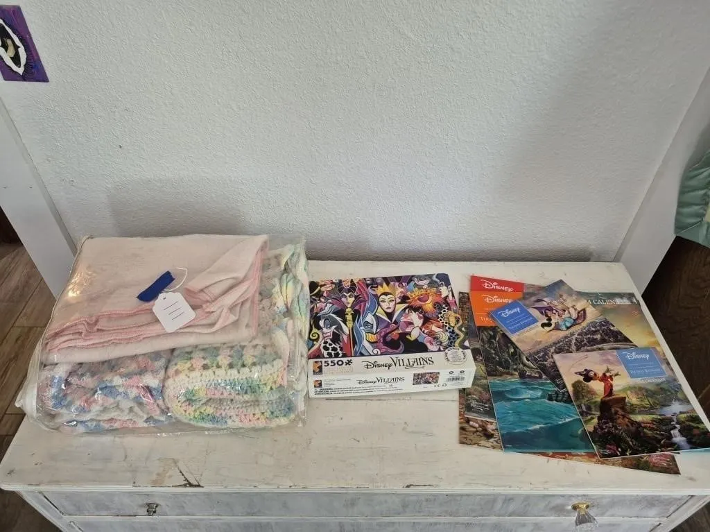 Disney Villains Puzzle & Disney Themed Lot