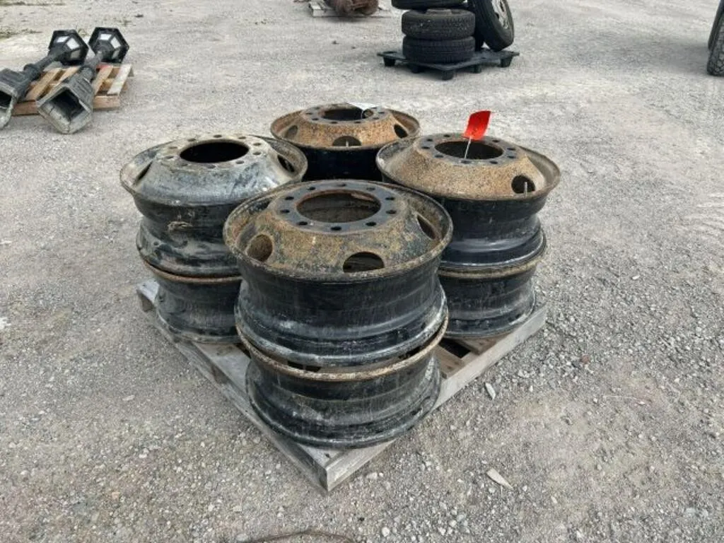 Qty Of (8) Steel Rims