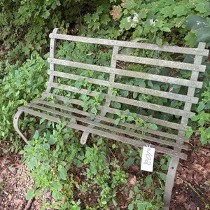 Vintage Metal Outdoor Bench