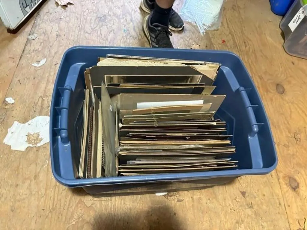 Large Tote of early pictures