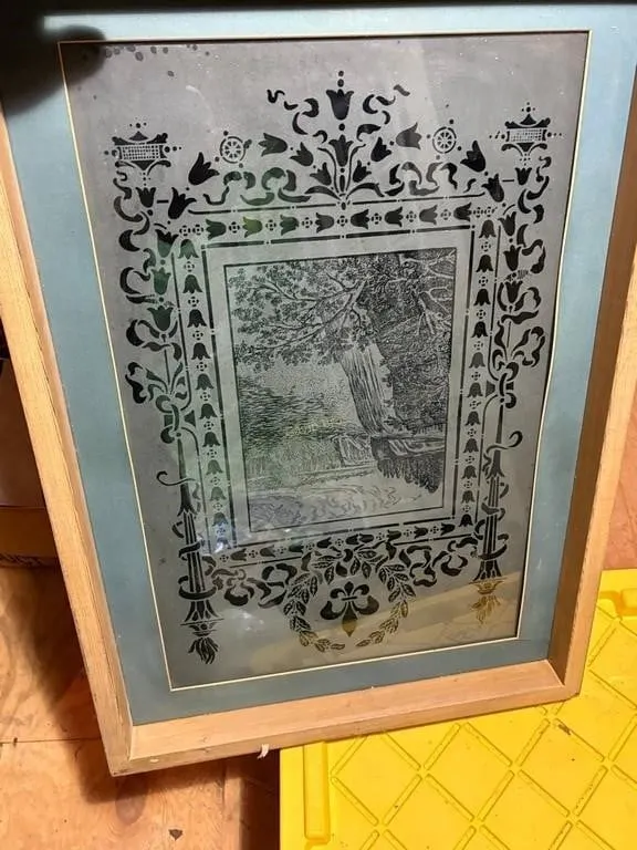Niagara Falls Acid-etched Frosted Glass Panel