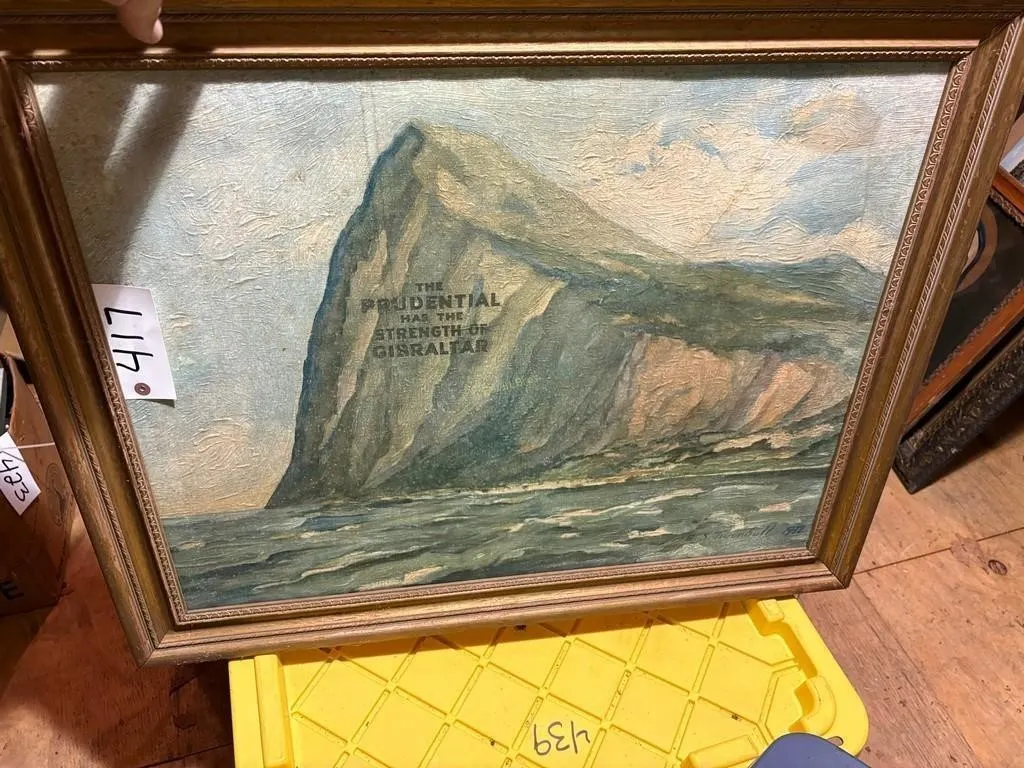 E.S Turnbull 1932 Rock of Gibraltar Picture