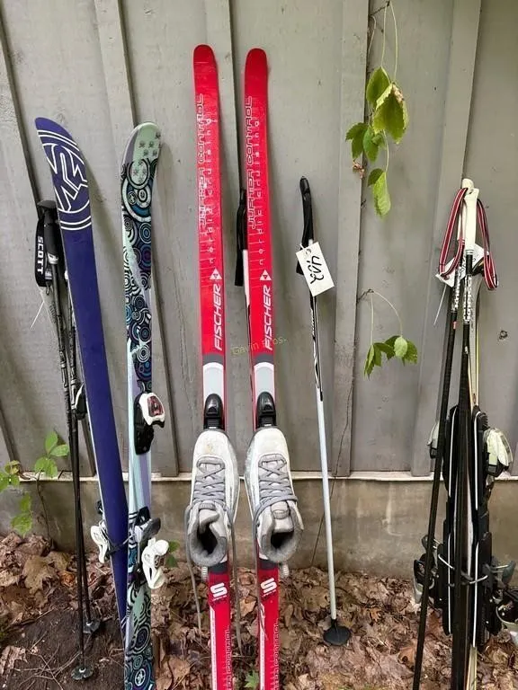 Nordic Cruising Skis w/Fischer Shoes/Sticks