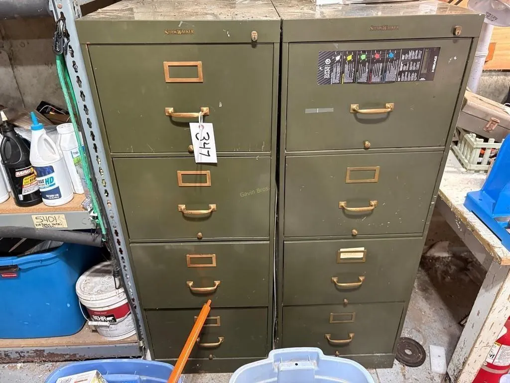 (2) Shaw-Walker Filing Cabinets