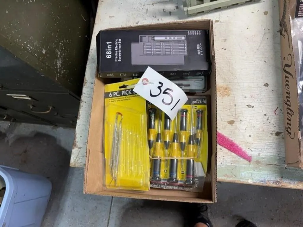 Precision Screw Drivers & Picks