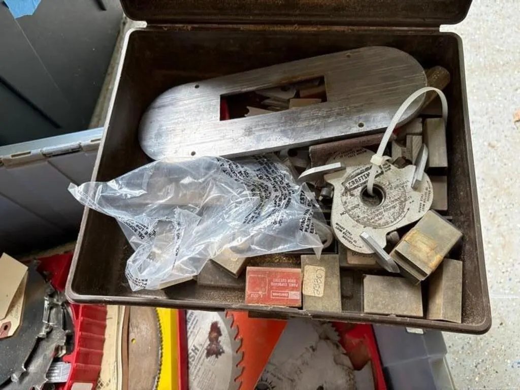 Craftsman Dado Heads, Saw Blades, etc