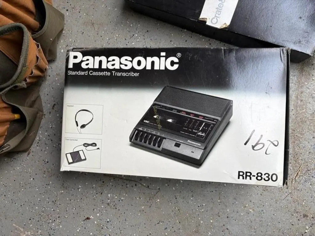 Panasonic RR830 Standard Cassette Player