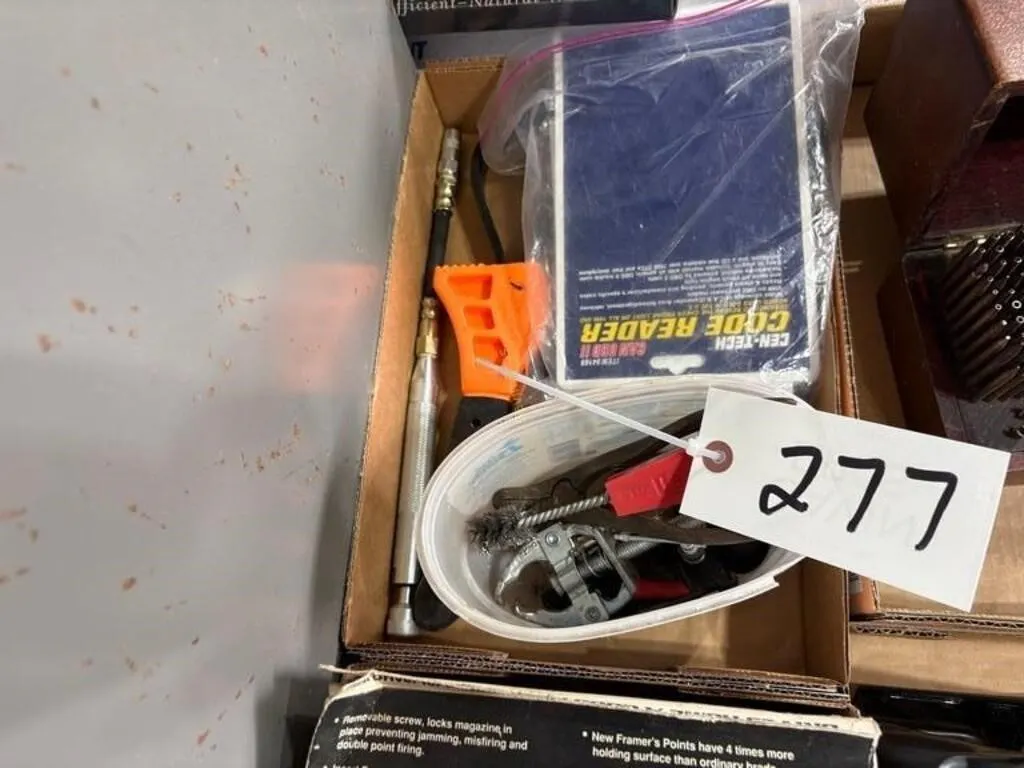 Battery Tools, Code Reader & other