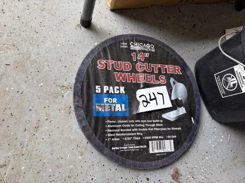 5pk 14" Cut Off Wheels