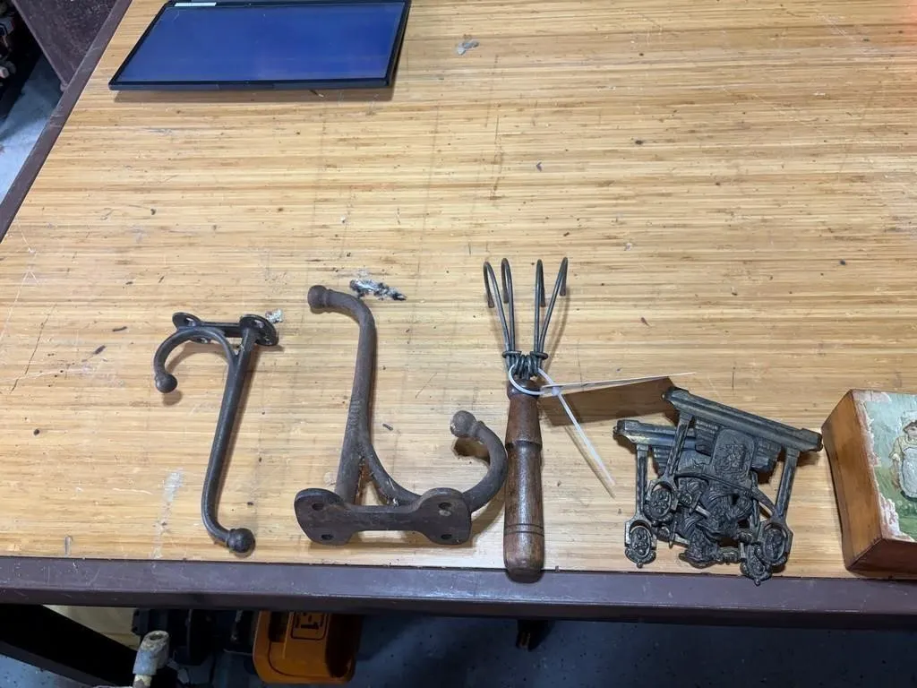 Harness Hooks, Garden Tool, Music Box etc