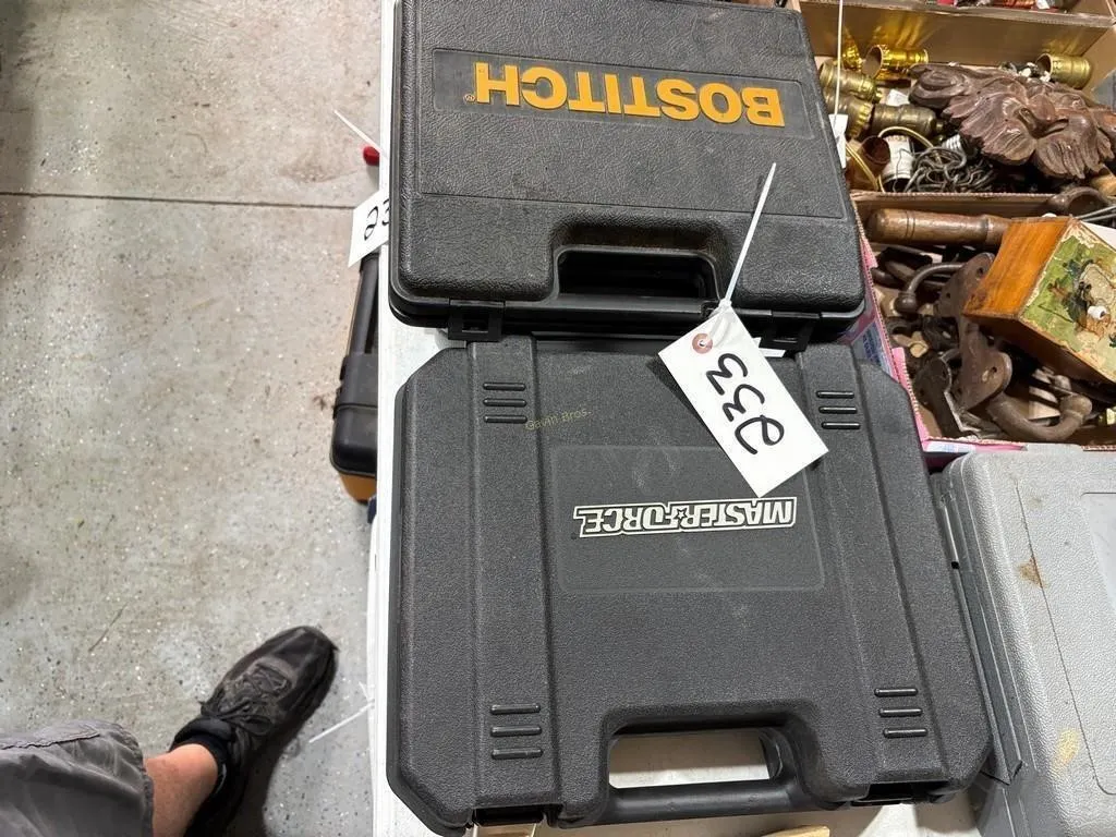 Bostitch Stapler & Master force Pin Nailer