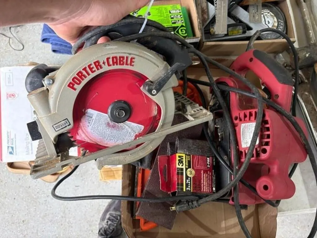 Belt Sander & Porter Cable Skill Saw