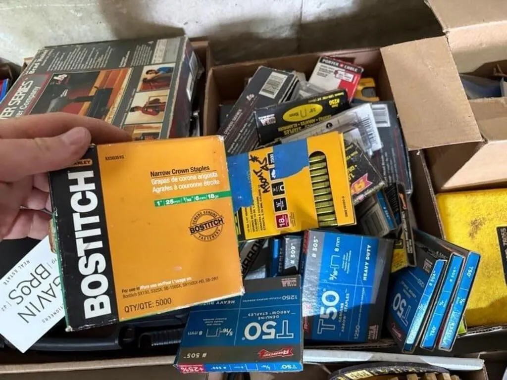 Large Lot of Staples