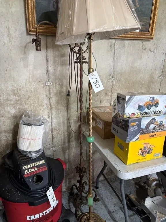 (2) Antique Lamps