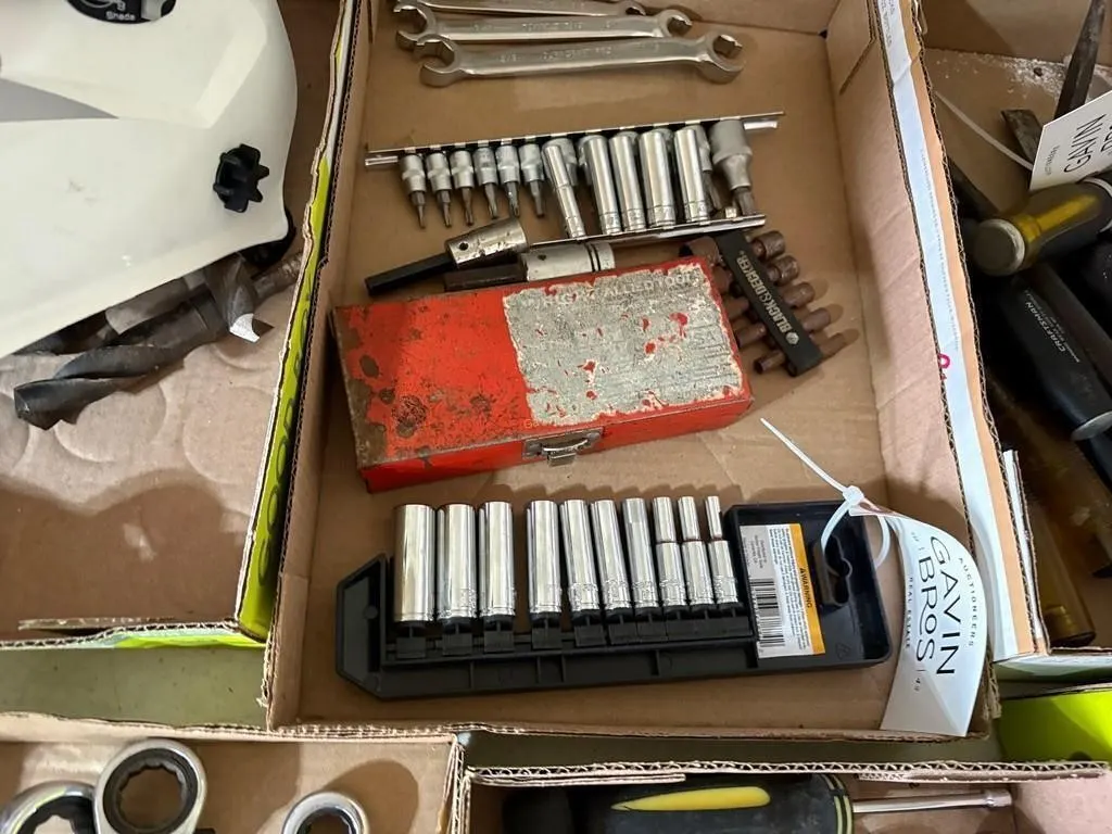 Torx Bits, Allen Sockets, 1/4" Drive Sockets etc