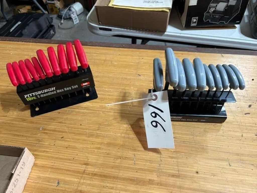 T Handle Allen Wrenches