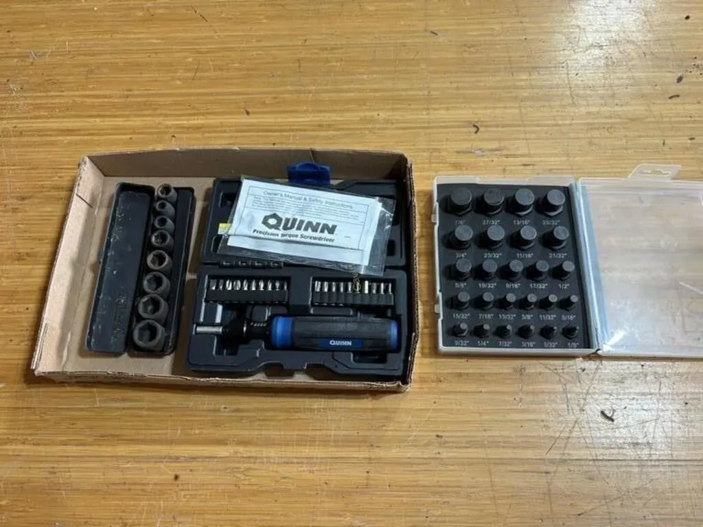 Torque Screwdriver, Extractors, Sockets