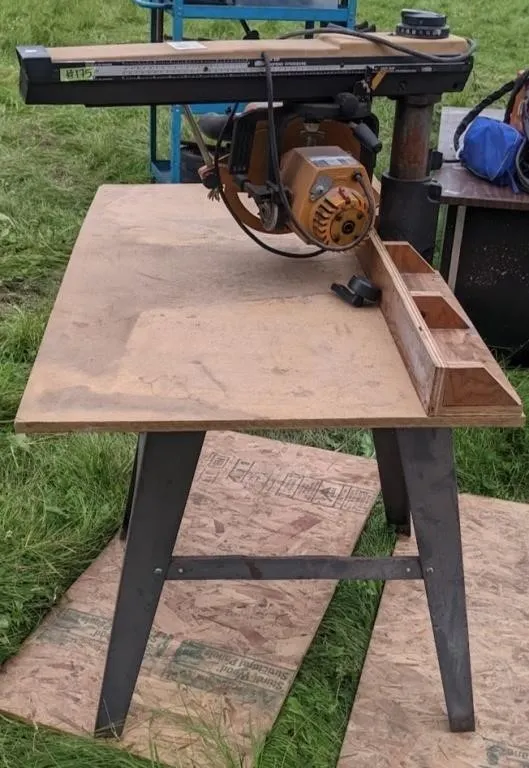Dewalt radial arm saw, Powerstop model