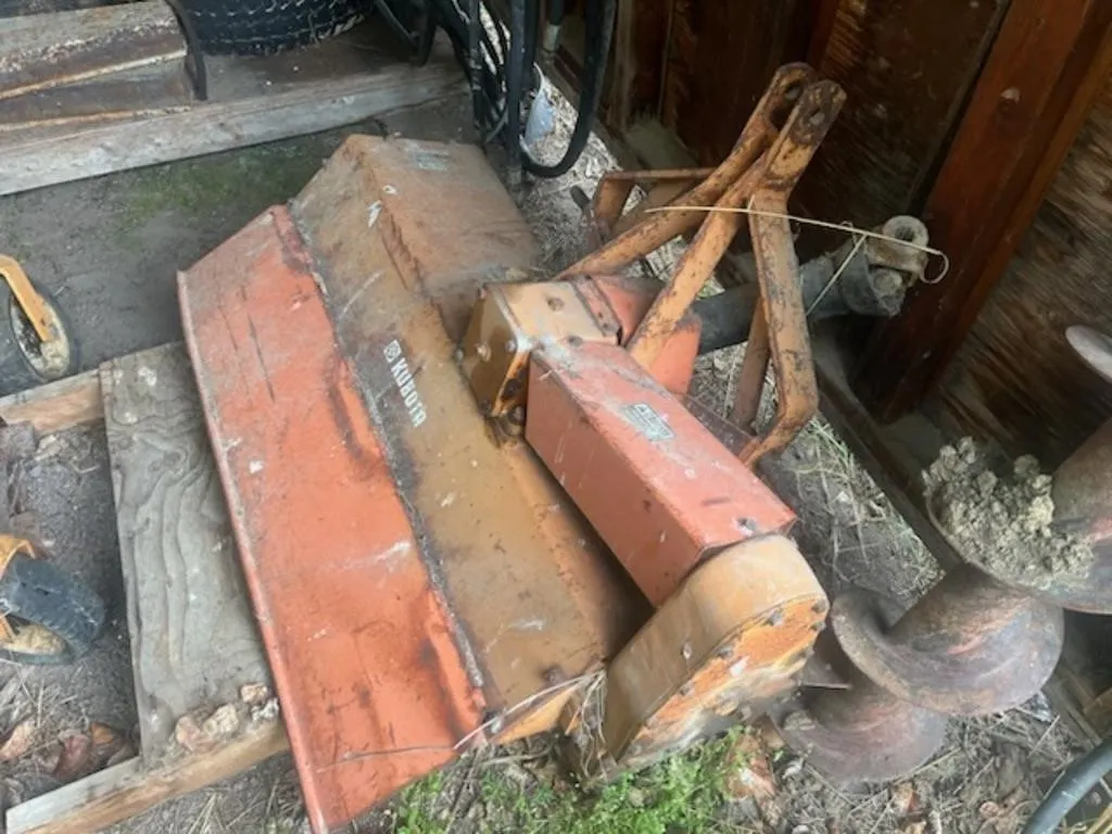 48� Kubota rototiller 3pt hitch