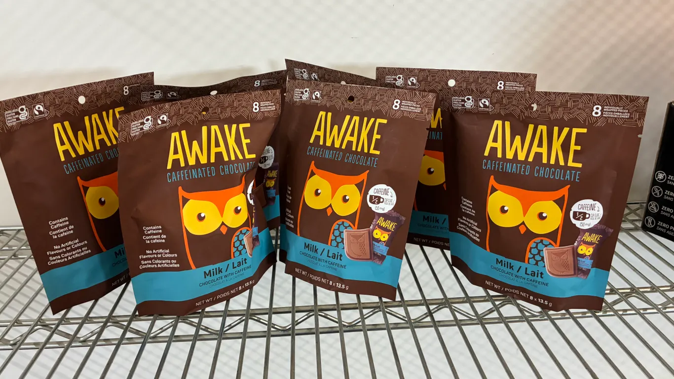 (7) Awake Caffeinated Chocolate