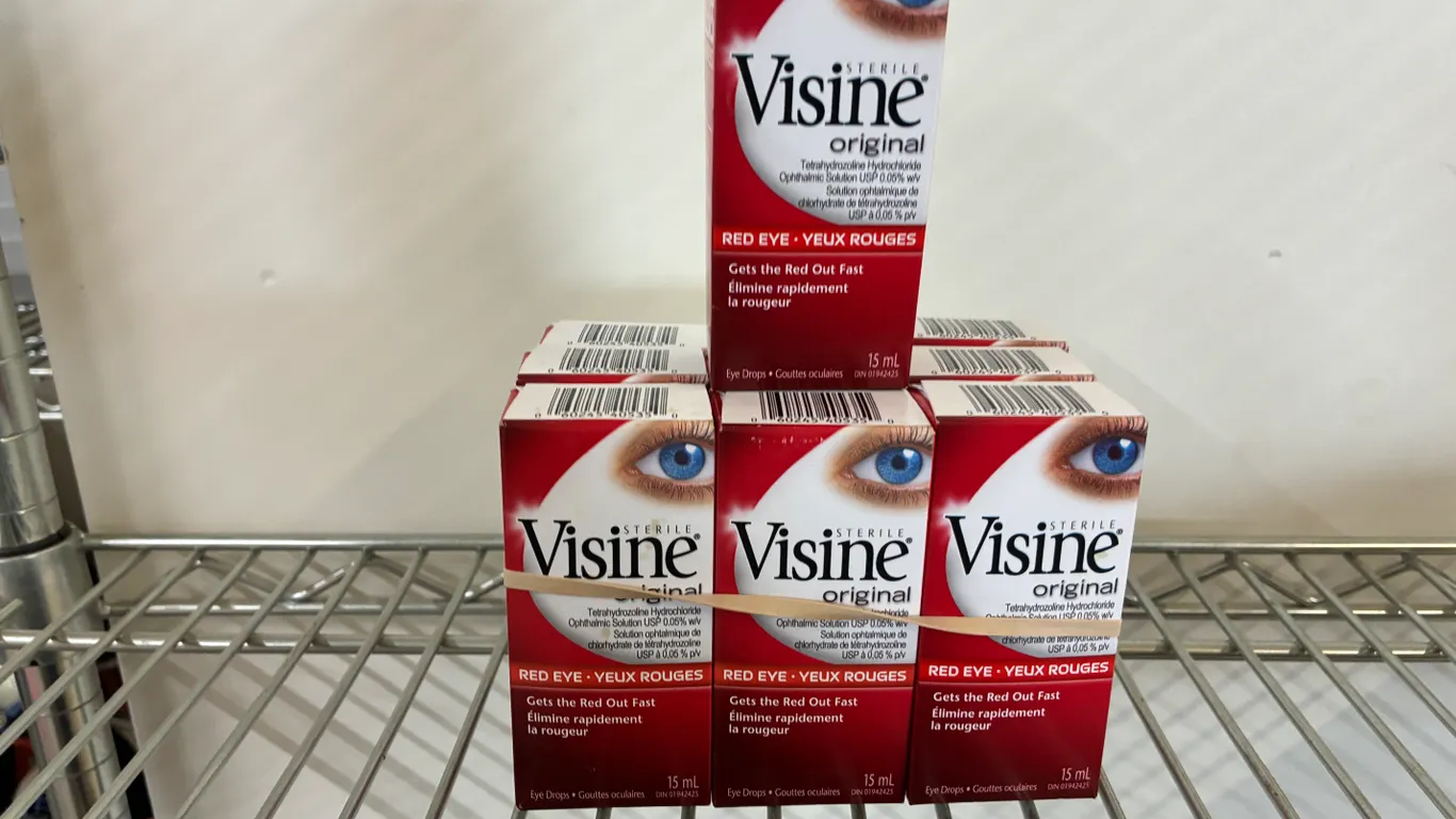 (10) Boxes of Visine