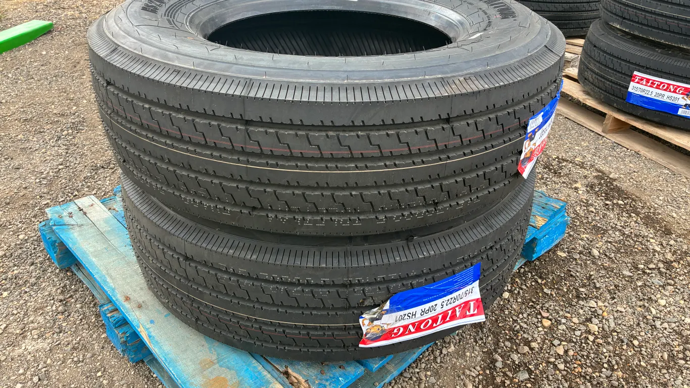 Unused Taiton Tires 315/70/22.5 - Must take 2 Times the Bid Price