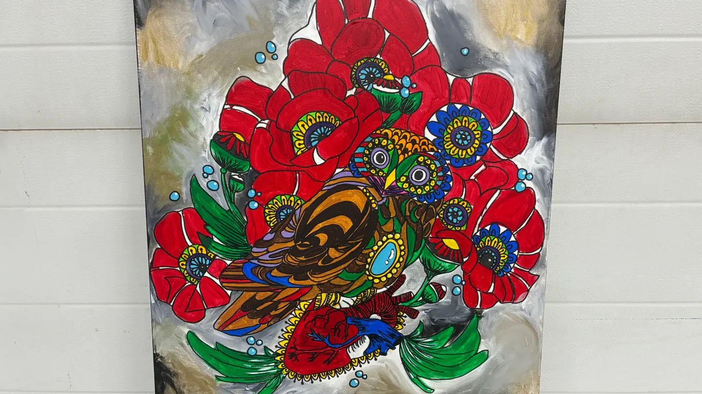 Owl Picture 24" X 30"