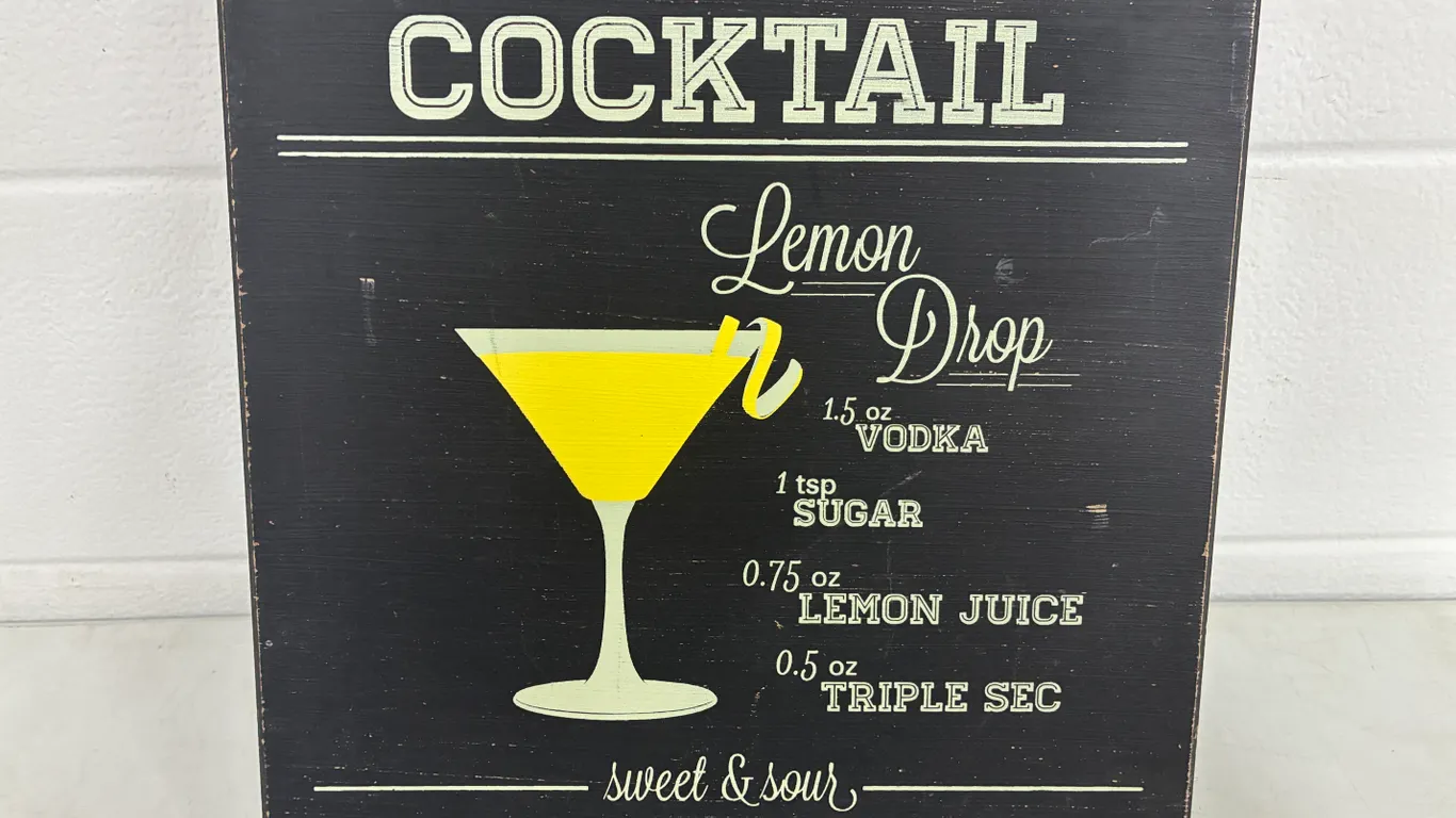 Cocktail Picture 12" X 12"