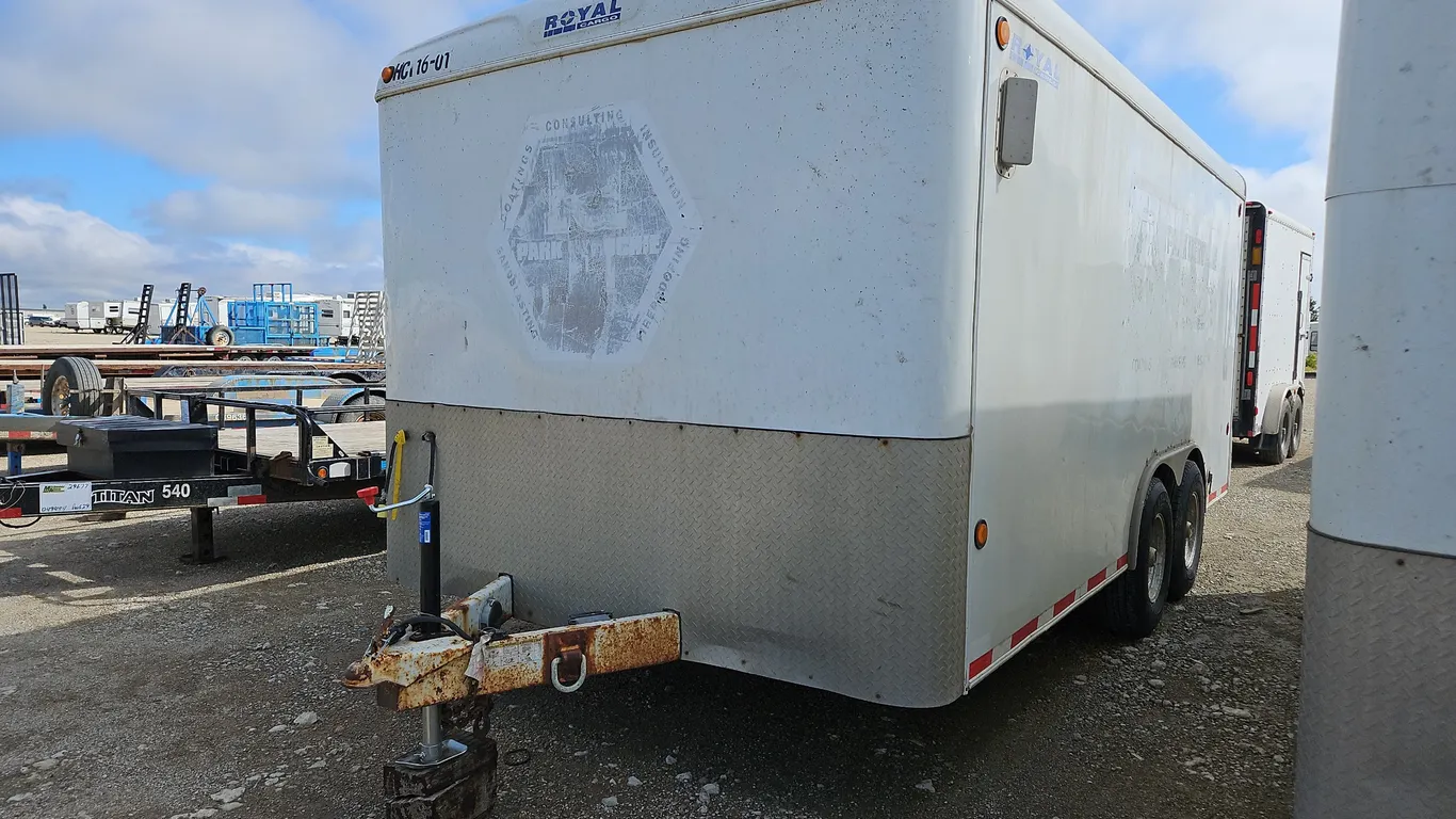 2008 Royal T/A 16ft Enclosed Trailer