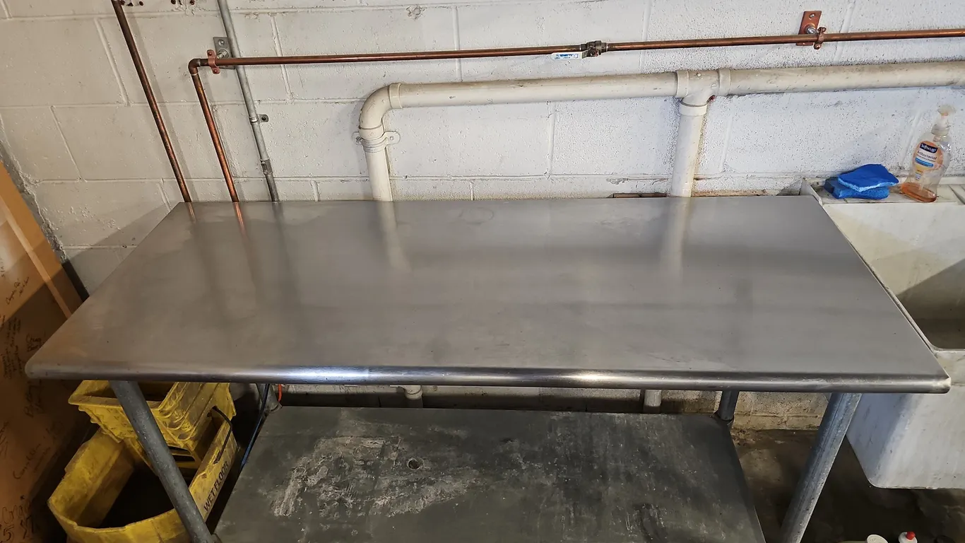 5ft Stainless Steel Table
