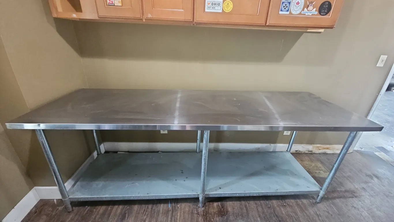 Stainless Steel Prep Table