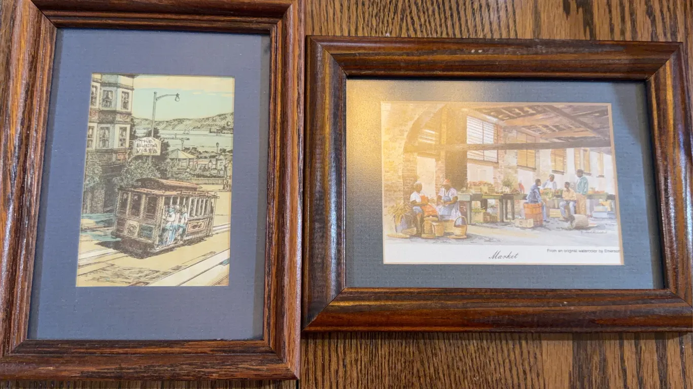 Original Art & "Market" Print