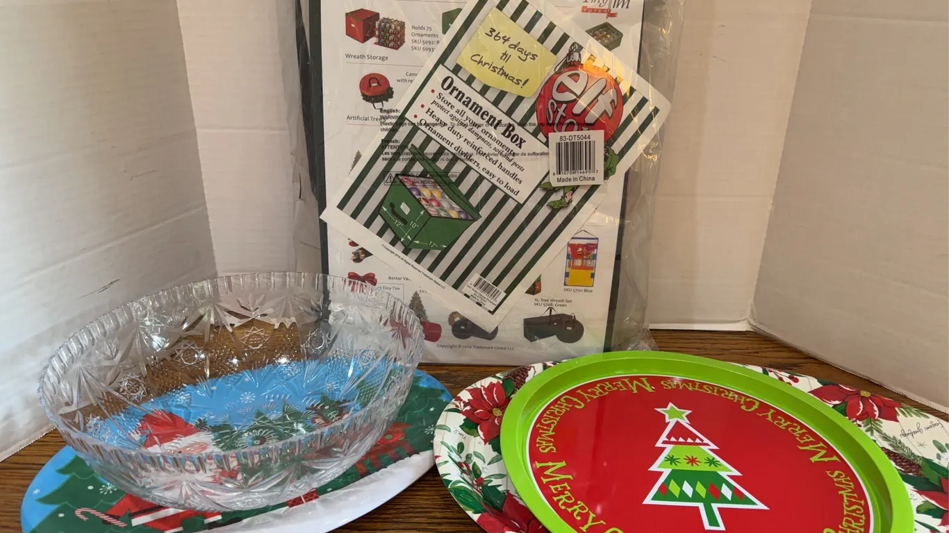 Christmas Serving & Storing
