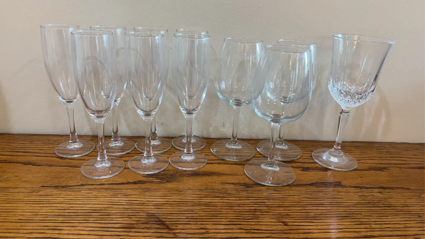 Assorted Stemware