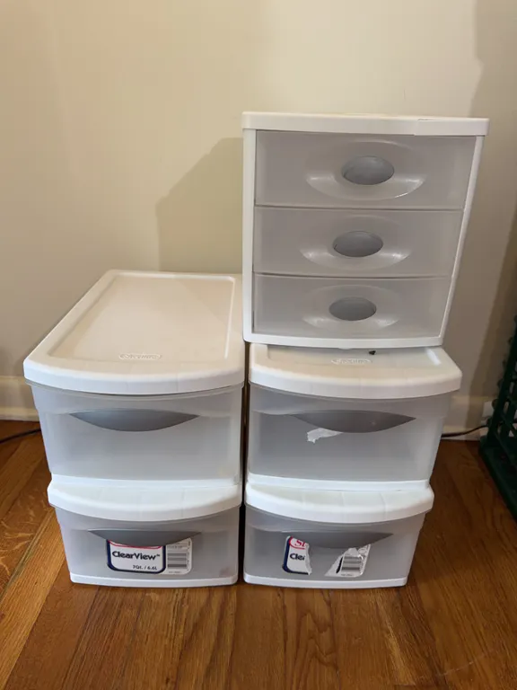 Sterlite Organizing Drawers