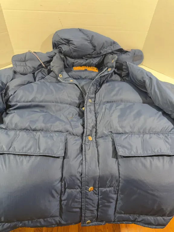 Men's Camel Goose Down Jacket
