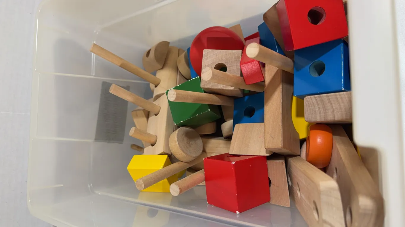 Wood Blocks & Legos