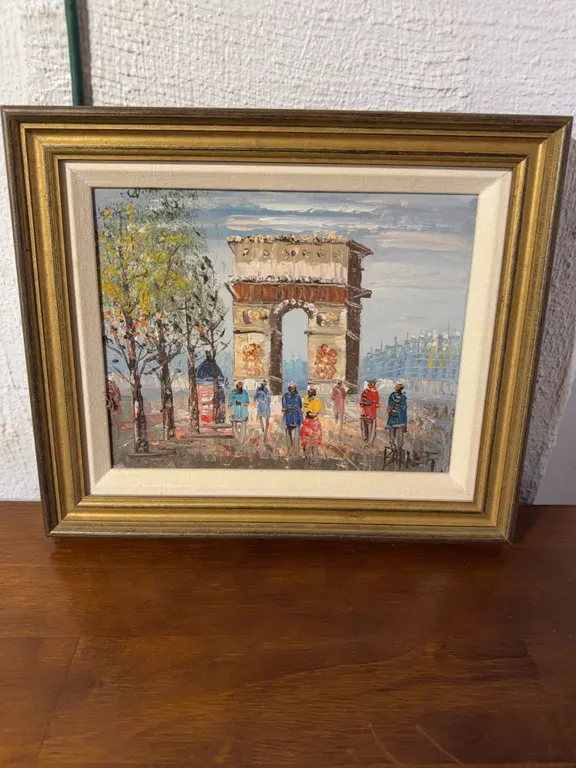 Original Burnett Impressionist Painting