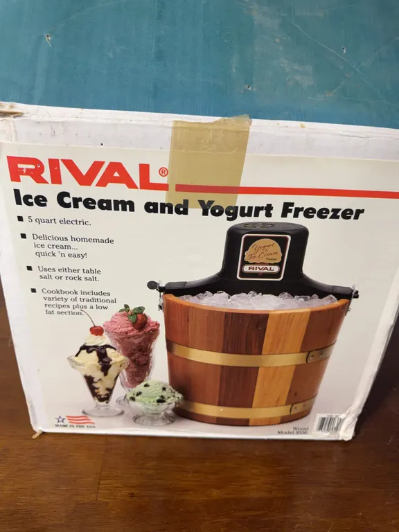Rival Ice Cream Maker & Yogurt
