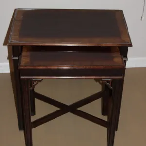 Mahogany Nesting Tables