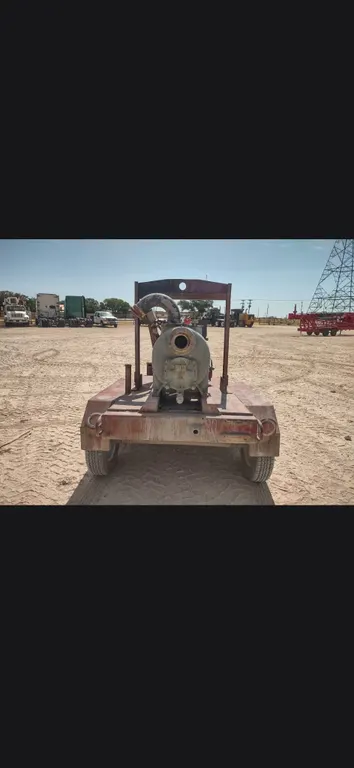 2010 GORMAN RUPP T-4 SELF PRIMING CENTRIFUGAL TRAILER MOUNTED PUMP