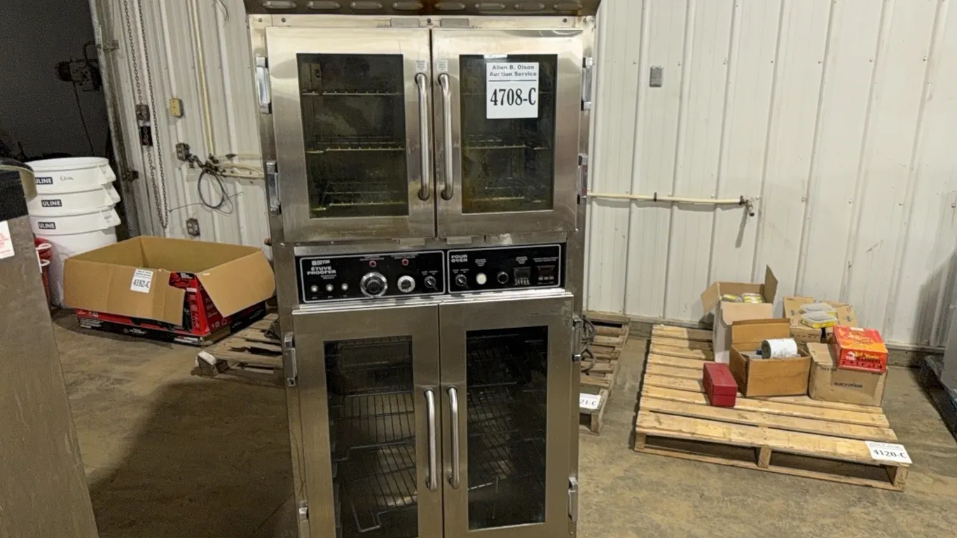 DOYON MODEL JA0P3 JET-AIR COMMERCIAL OVEN - LOCATED IN SHOP - s/n 3343