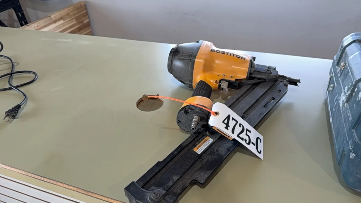 BOSTITCH AIR NAILER - LOCATED IN SHOP